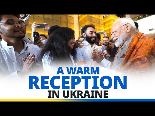 LIVE: PM Modi arrives to a warm welcome in Kyiv, Ukraine