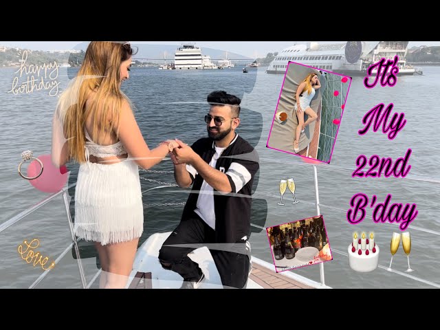 Boyfriend Proposed His Girlfriend In Private Yacht 💍 Swati Monga | Rajat Sharma | Goa