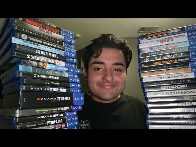 ASMR My Video Game Collection 🎮🥱 (soft tapping & whispering)