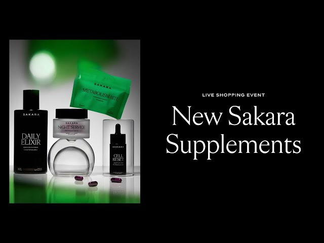 Live Shopping with Sakara | New Sakara Supplements