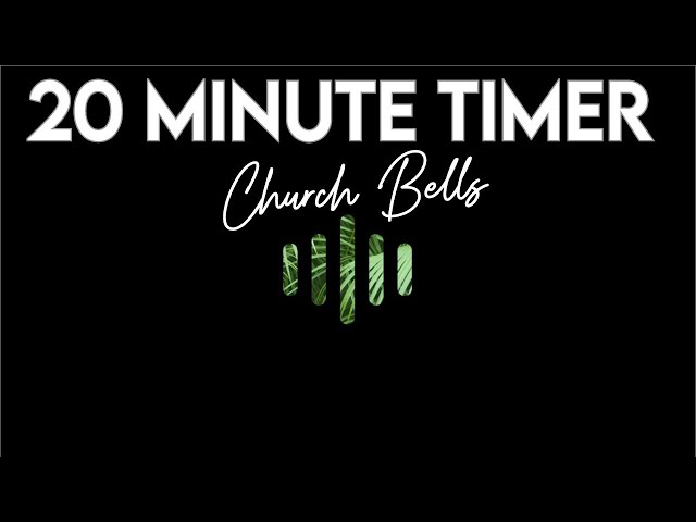 20 Minute Meditation Timer - Silence followed by Peaceful Church Bells