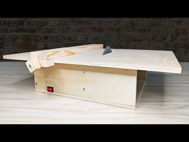 DIY Table Saw - How to make a homemade Powerful Table Saw With 775 Dc Motor