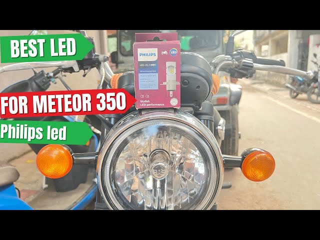 led headlight for meteor 350 | best led light for meteor 350 | रॉयले एनफील्ड मीटीअर 350 के led बल्ब