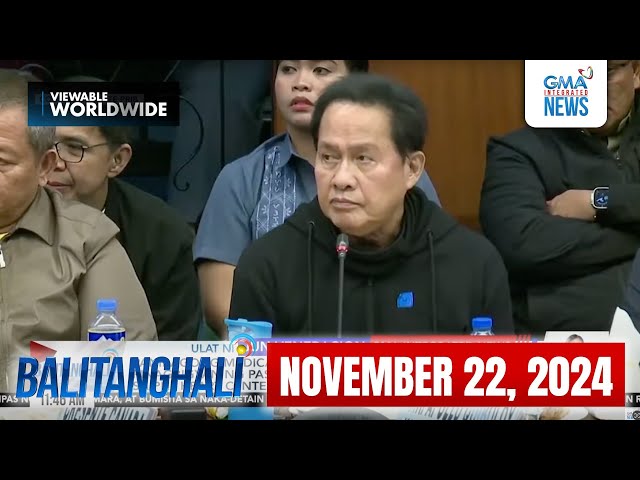 Balitanghali Express: November 22, 2024 [HD]