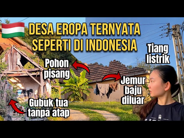 REALITA DESA EROPA TERNYATA MIRIP DI INDONESIA #45