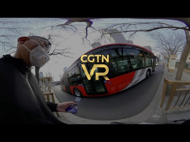 A 360-degree view of the daily commute in Beijing during the COVID-19 outbreak