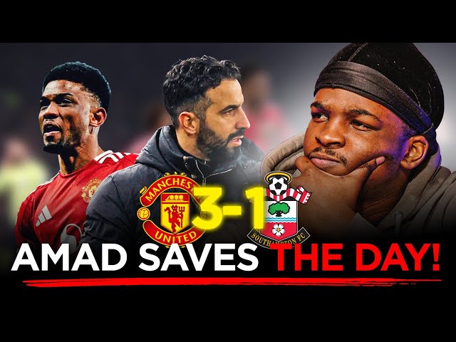 AMAD SAVED OUR LIVES... MANCHESTER UNITED WERE LUCKY!