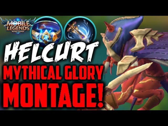 BEST BUILD FOR HELCURT IN MYTHICAL GLORY EVER! MOBILE LEGENDS HELCURT RANKED GAMEPLAY