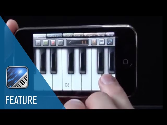 Pitch Bend and Filter Effect | Music Studio for iPhone