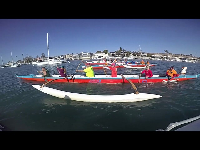 Paddle Clinic. Imua Outrigger. Newport Beach, California.