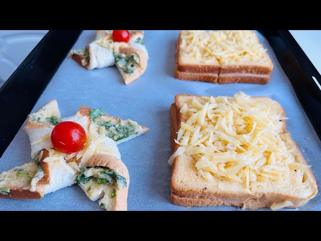 These Sandwiches Will Disappear In A Minute - A Breakfast Recipe Made From Simple Ingredients