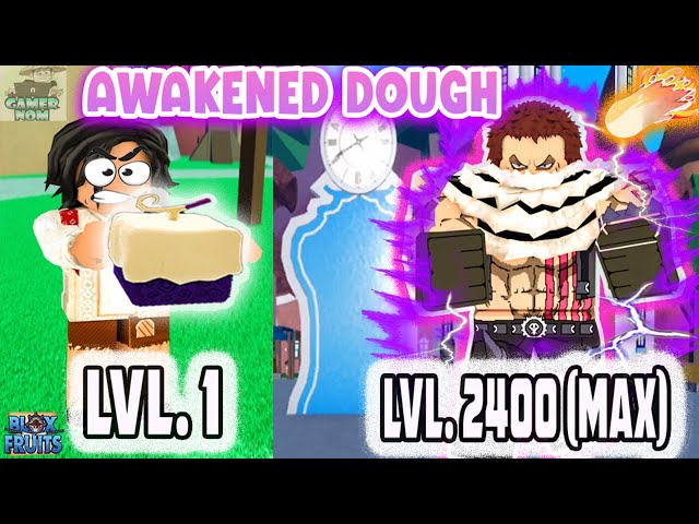 Noob to MAX Lvl Using Awakened DOUGH Fruit-BloxFruits