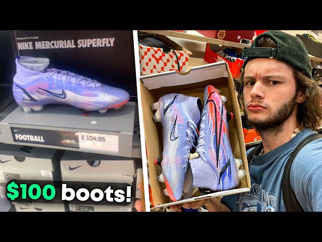 INSANE Soccer Deals at the OUTLETS / $100 Mbappe Mercurial and More!