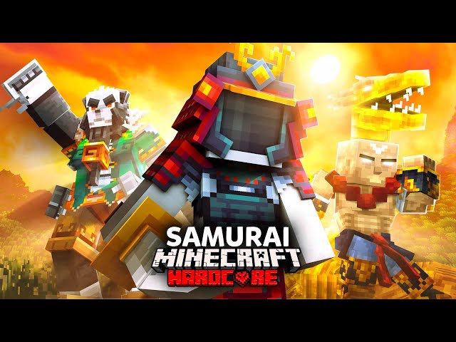 100 Players Simulate Minecraft's Samurai Tournament! (Special)