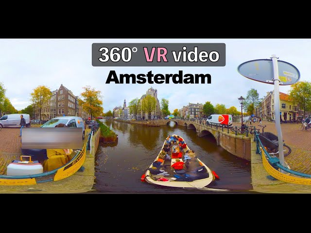 【VR video】360°映像で見るアムステルダム🇳🇱運河