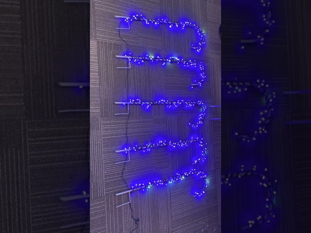 5 RGB Candy Canes - 80cm tall