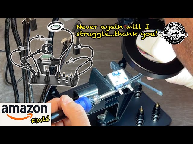 Best Soldering Third Hand 2024 on Amazon! Noevsbig Magnetic Helping Hands #soldering #diytools #diy