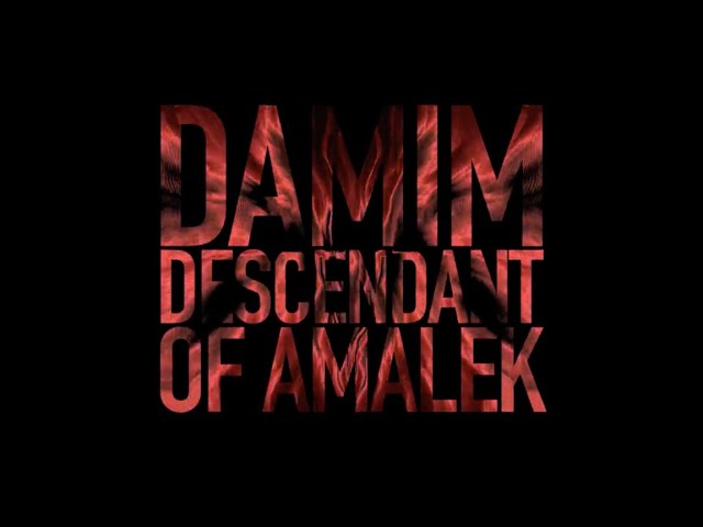 DAMIM - Descendant Of Amalek (Official Video) - EPILEPTIC SEIZURE WARNING: read before viewing