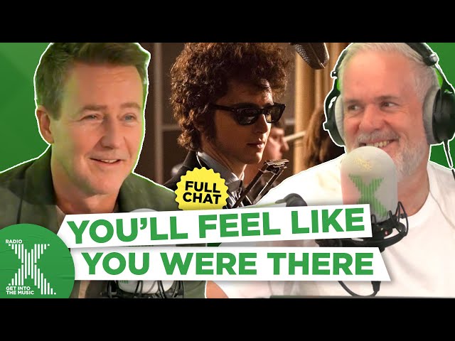 Edward Norton on new Bob Dylan biopic | The Chris Moyles Show | Radio X