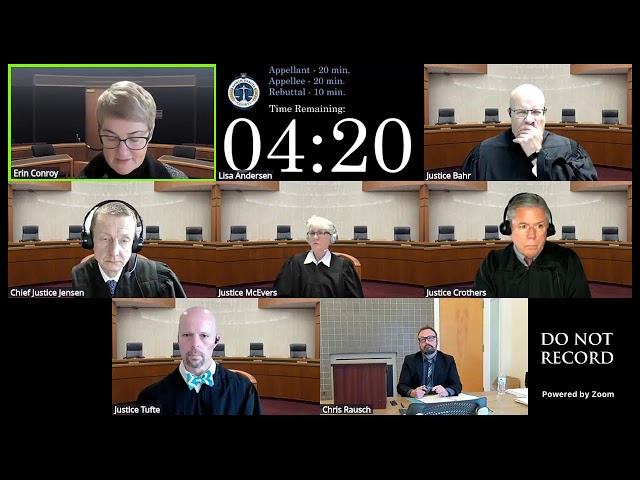 North Dakota Supreme Court Oral Argument