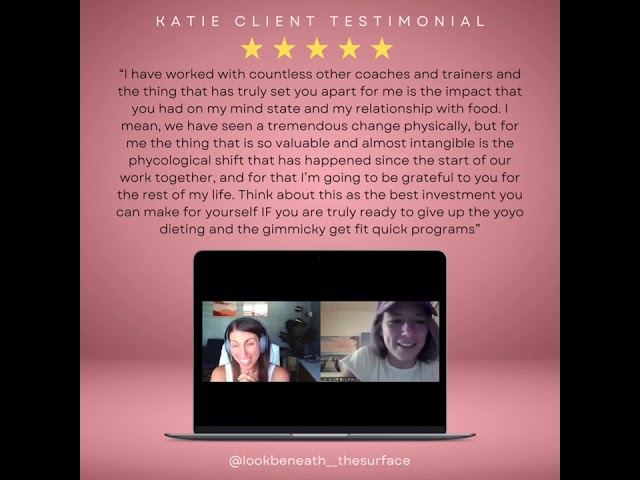 Katie Testimonial