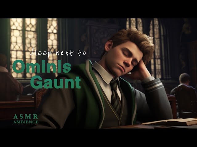 Hogwarts Legacy ambience | Sleep next to Ominis Gaunt | He started snoring next to you in the class