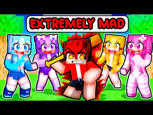 Wally Is EXTREMELY MAD In Minecraft!