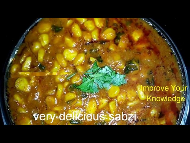 Masala Corn Sabzi Recipe#Dum Makai Masala Recipe#Sweet Corn ki Sabzi#How to make Sweet Corn ki sabzi