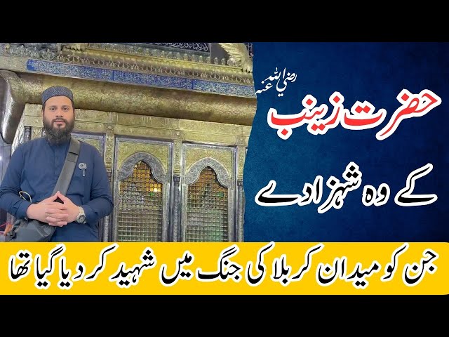 Hazrat Zainab K WO Shehzady Jin Ko Karbala Mein Shaheed Kar Diya Gaya Tha