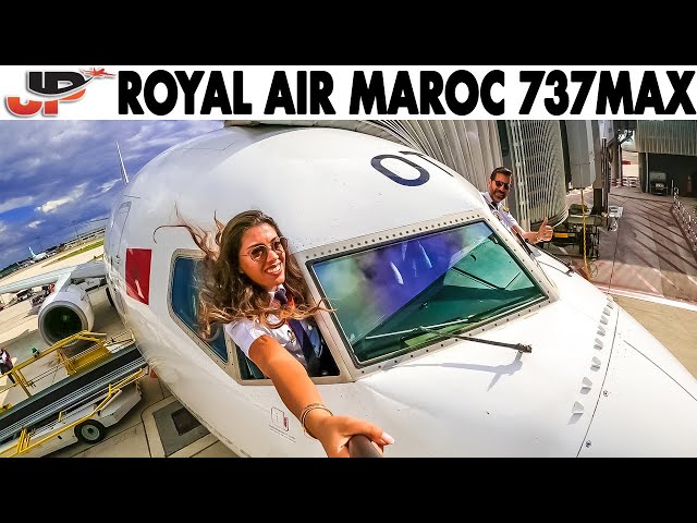 Royal Air Maroc 737MAX & 737NG Cockpit to Dakhla & Paris