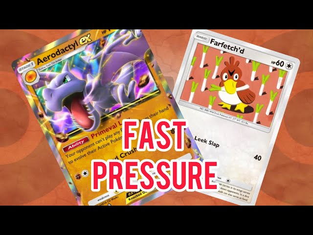 This Aerodactyl EX Deck is making people quit