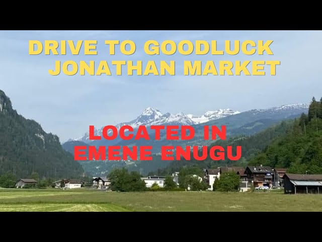 Drive to Goodluck Jonathan Central Market/ Developing areas in Enugu/ Enugu Tour/ Enugu today