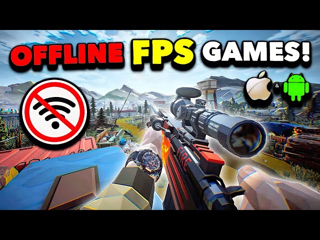 TOP 10 OFFLINE MOBILE FPS GAMES WORTH PLAYING IN 2024...