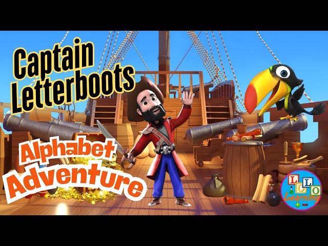 Captain Letterboots | Learning the Alphabet ABC's | Alphabet for Early Learners