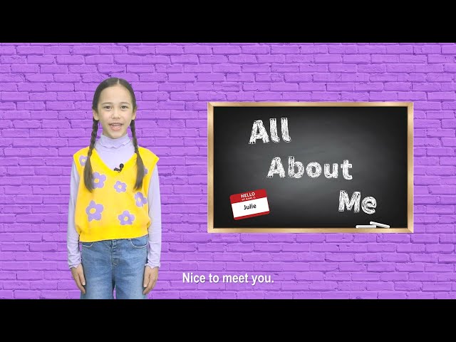 English Speech | All About Me