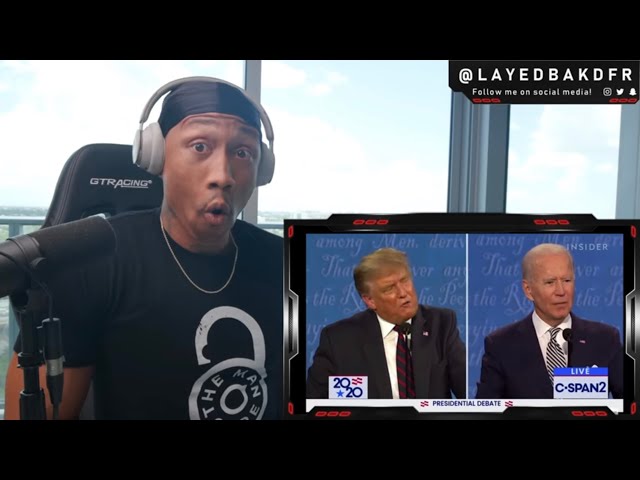 Donald Trump VS Joe Biden's Chaotic First Presidential Debate [REACTION!!!]