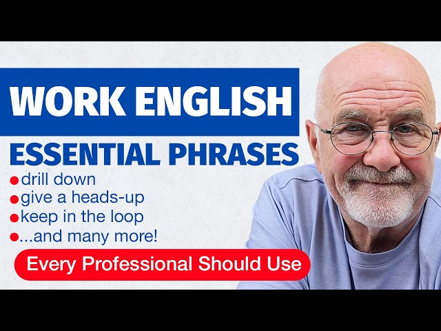 SPEAK LIKE A PRO! | Business English Phrases You’ll Use Every Day