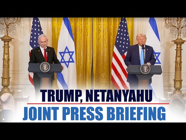 President Trump and Israeli PM Netanyahu hold Joint Briefing | USA  | Middle East