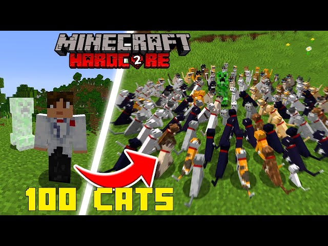 Breeding 100 Cats in Minecraft Hardcore... (#2)