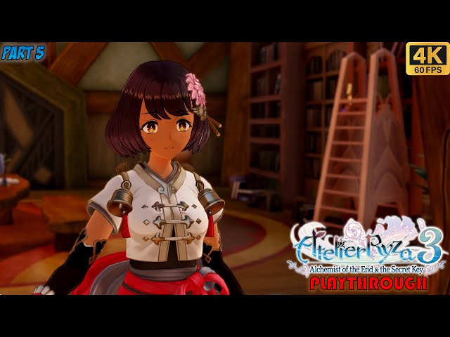 FEDERICA JOINS THE CREW | AJ PLAYS: Atelier Ryza 3 - Part 5 (4K)