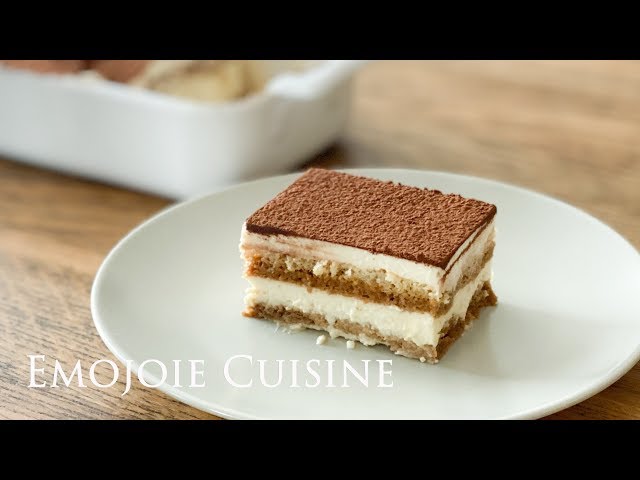 The Best Tiramisu Recipe  | Emojoie Cuisine