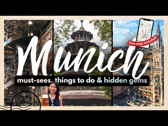 BEST THINGS TO DO IN MUNICH FOR FIRST TIMERS W/ MAP | 20+ Must-Dos, Hidden Gems & More!