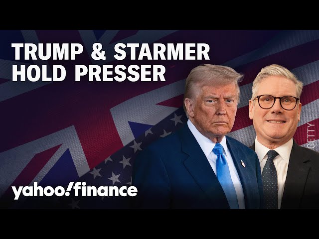 LIVE: President Trump and British PM Starmer hold news conference