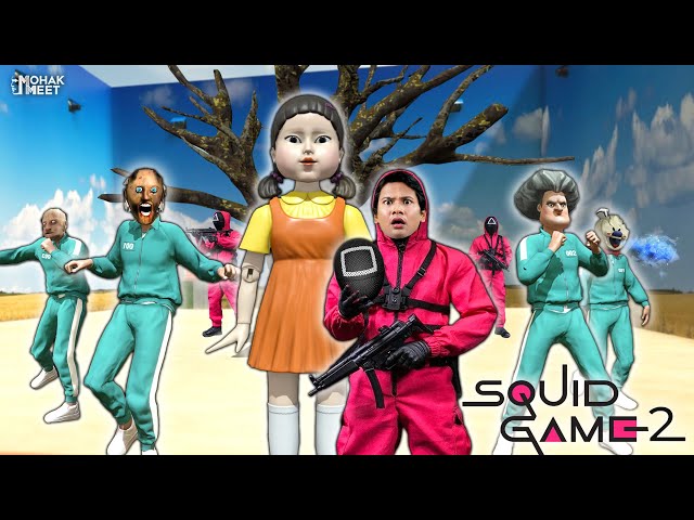 GRANNY : SQUID GAME 2 MISSING DOLL SHORT FILM : ग्रैनी | HORROR GAME GRANNY | MOHAK MEET