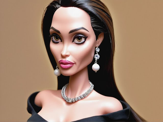 ANGELINA JOLIE AS A DOLL