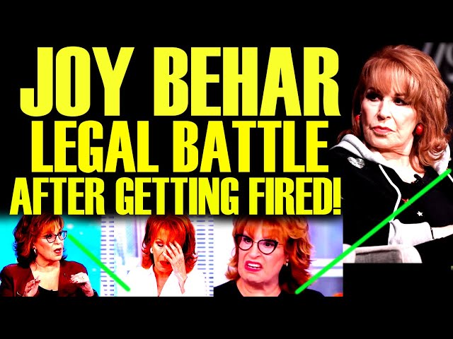 JOY BEHAR TAKES LEGAL ACTION AFTER GETTING FIRED BY STUDIO AS HILARIOUS BACKFIRE EXPLODES!