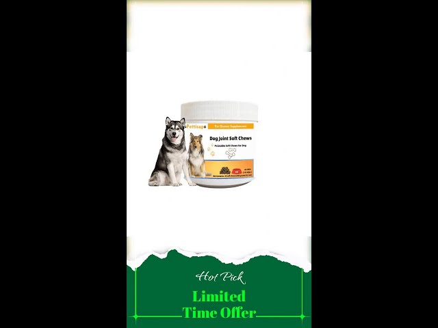 Dog Joint Chews Palatable Soft Chews