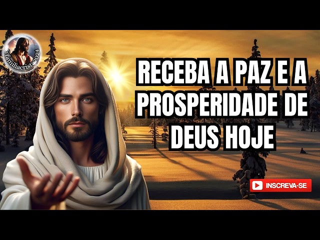 Receba a Paz e a Prosperidade de Deus: Creia e Tenha Fé #deus