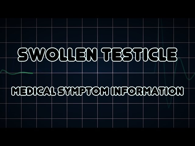 Swollen testicle (Medical Symptom)