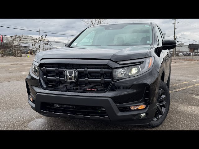 2025 Honda Ridgeline Sport Review!!